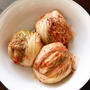 新春に白菜キムチを漬ける。