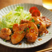 鶏むね肉の甘酢照り焼きの作り方、パサパサしない鶏むね肉料理