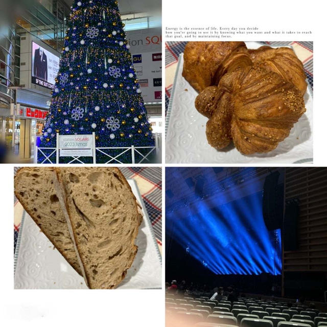 「イル　ディーヴォ」の公演楽しんで来ました！！クリスマスツリーが綺麗