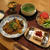 麻婆茄子なんかの晩ご飯　と　我が家の雑草シリーズ♪