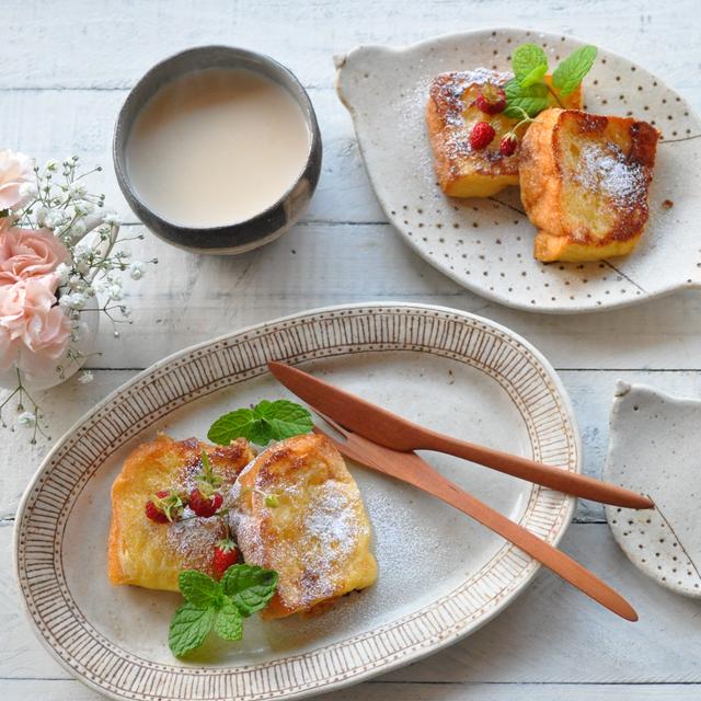 甘い朝ごはんは幸せ朝ごはん。