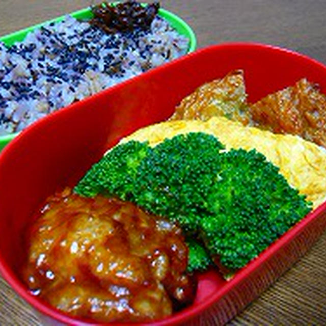 『ピリ辛ポークチャップ』のお弁当♪