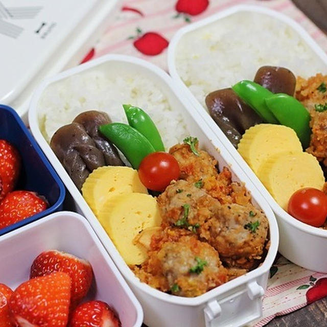 ミートボール弁当｜簡単レシピ2つ付き