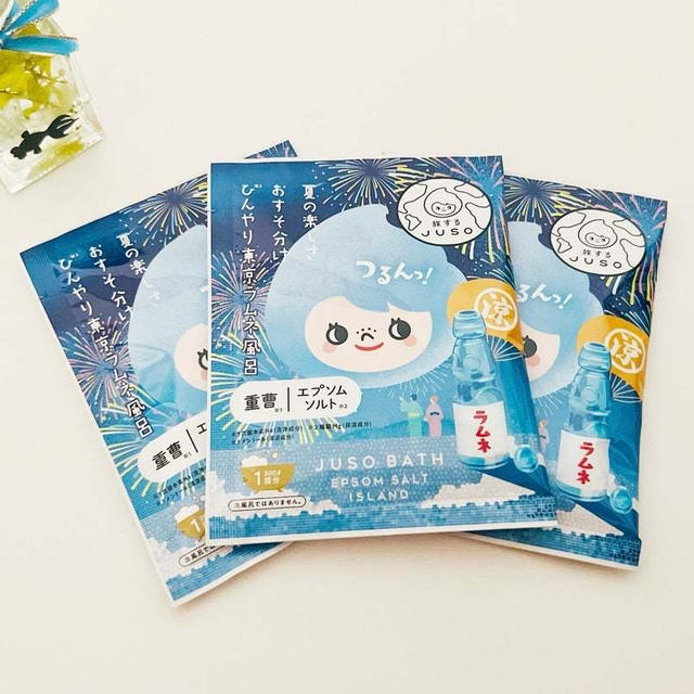 【JUSO BATH POWDER ＃ラムネ】