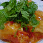 ベトナム風厚揚げの生姜トマトソース煮