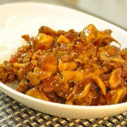 コロコロ、ホクホク！秋だから！栗カレー（レシピ）