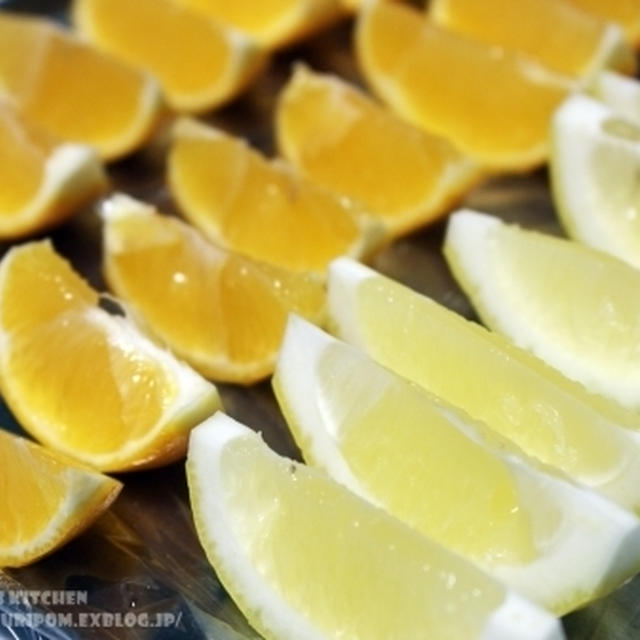 【自家製調味料】冷凍レモンとレモン酢のレモンその後 ～ ペーストのススメ。