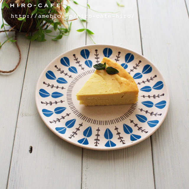 簡単!さつまいもチーズケーキ☆週末の桜♪