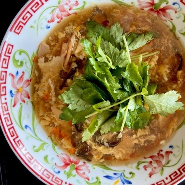 【レシピ】市販のラーメンを使った酸辣湯麺