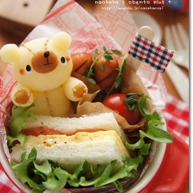 テディベア風マッシュのクマちゃん！