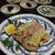 豚ひれのグリル焼きに島らっきょうの塩漬けだれ♪　きょうのオット弁。