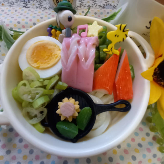 オクラ冷やしうどん弁当〖麺弁当〗