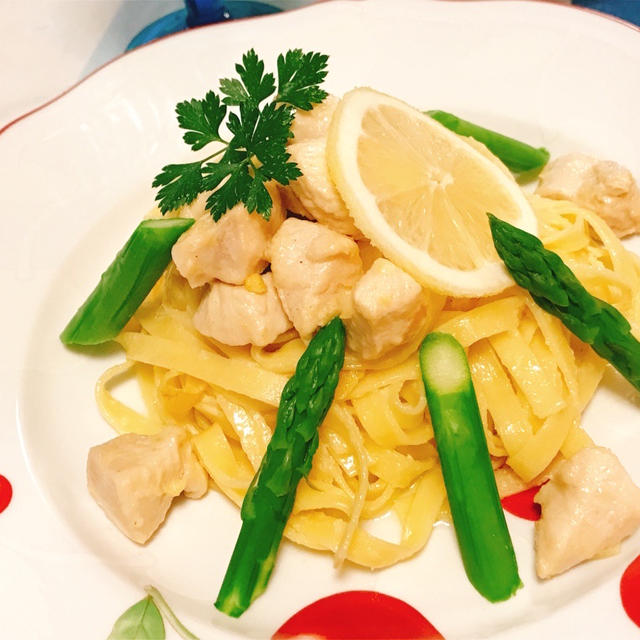 爽やか☆夏のレモンクリームパスタ♪