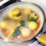 北海道の男爵じゃがいも♪ホクホク鶏そぼろスープ煮！！！