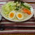 ピリ辛～！広島風、つけ麺。
