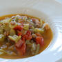 セロリとレンズ豆のスープ