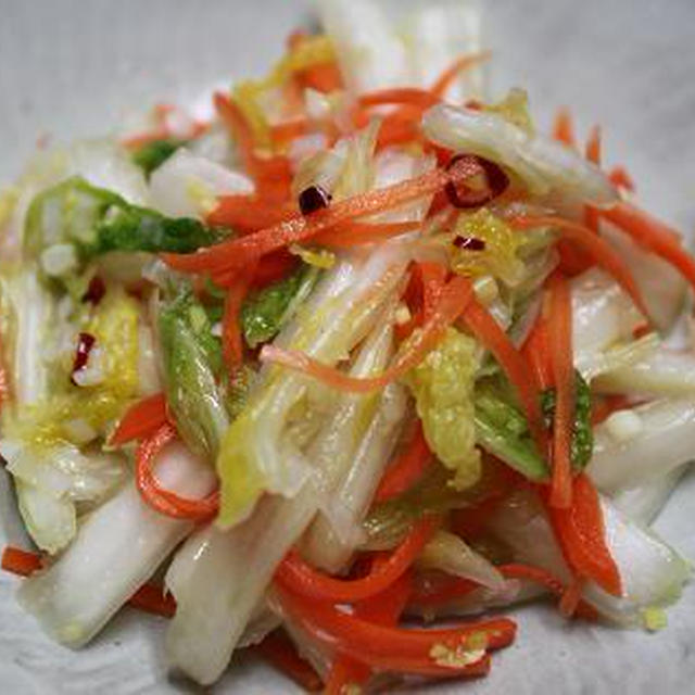 白菜の甘酢漬け