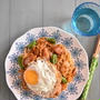 スパイシーで食欲そそる！カレー焼きそば