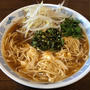 ニラだれを使うために醤油ラーメン