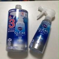 日常のお弁当とキュキュットCLEAR泡スプレー