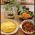 チャーハンオムライスの麻婆豆腐のせ♪