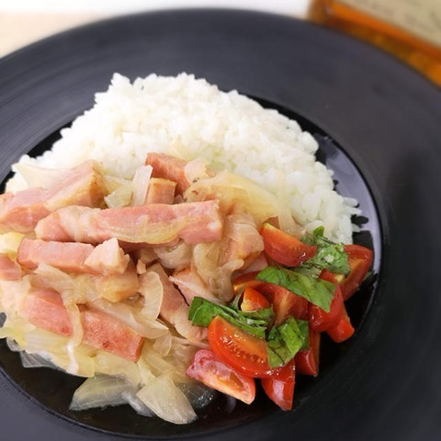 間違いない美味しさ！ベーコンライス