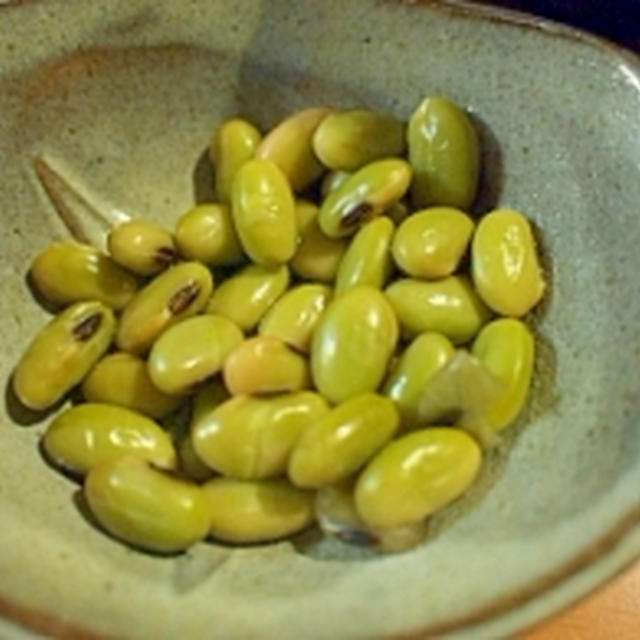 青豆の塩ゆで