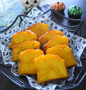 ホットケーキミックスでお手軽 かぼちゃのパウンドケーキ はハロウィンにも くらしのアンテナ レシピブログ