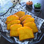 かぼちゃのパウンドケーキ。ホットケーキミックスで簡単ハロウィンお菓子。