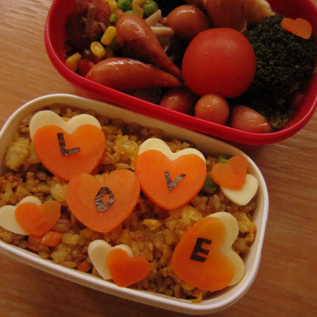 2月４日のお弁当　ＬＯＶＥお弁当