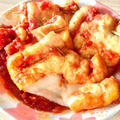 「トマトとチーズのもち巾着煮」レシピ！めんつゆで煮るだけ簡単なのにとってもおいしい by 桜雨さん