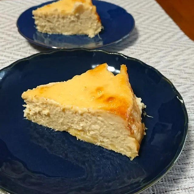 サツマイモとヨーグルトのチーズケーキ