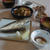 鯵の開きと手作り温泉卵