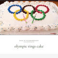 【レシピ】オリンピック五輪マークケーキ