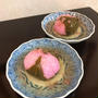 名残の桜と春を惜しんで「鯛の桜蒸し 銀あん仕立て」。