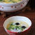 黒豆入り七草たまごがゆ。お正月明けの晩ごはん。