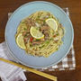 【夏のさっぱりパスタ】いわし缶で簡単！旨みたっぷりレモンパスタ
