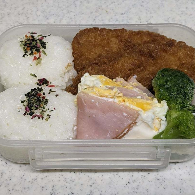 わたしのお弁当　〜アジフライ弁当〜