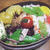 竹の子入り散らし寿司弁当。美味しい天ぷらのうどん