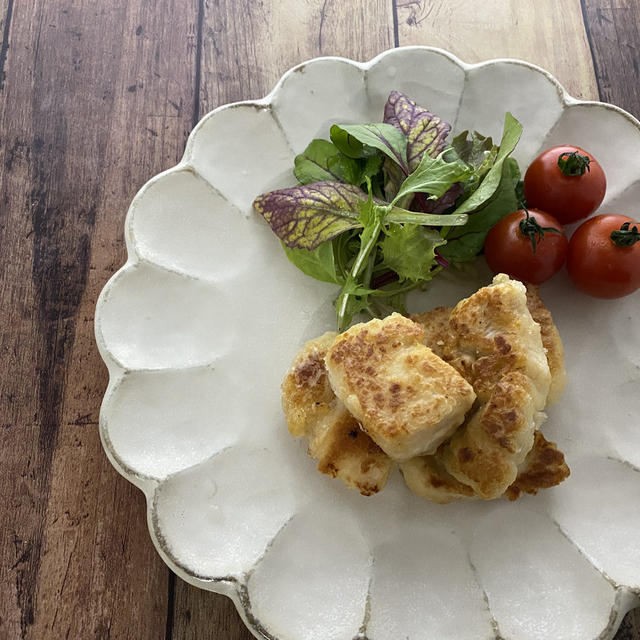 鶏むね肉の揚げない味噌唐揚げ