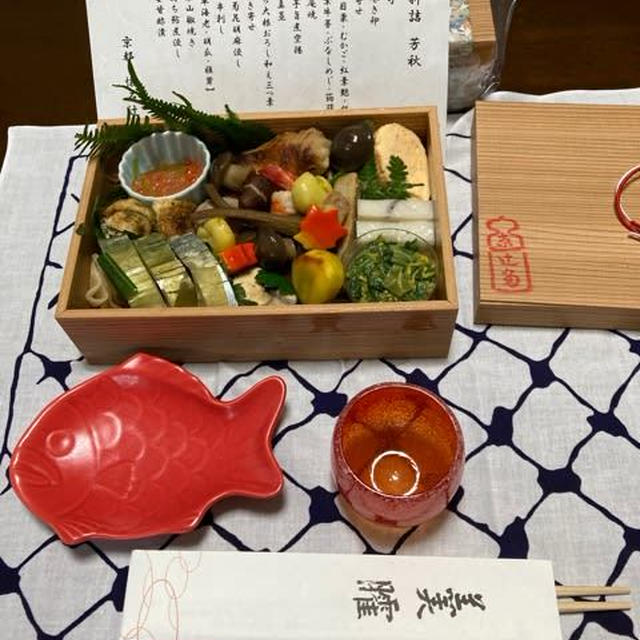 京都　懐石辻留の京の御膳・お取り寄せしました♪「京の食」応援プロジェクト