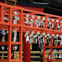 新潟白山神社の風鈴祭〜朱色が綺麗でした。