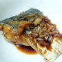 中華風　焼魚の黒酢マリネ