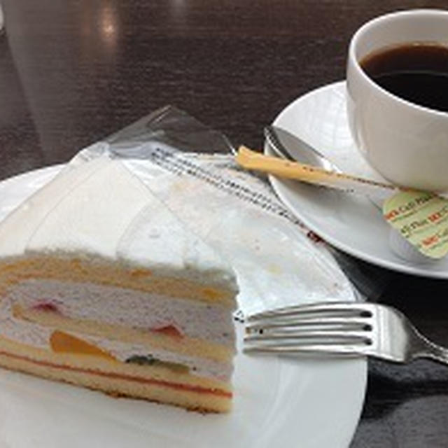 コージーコーナーでお茶