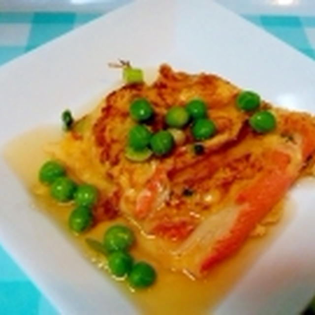 蟹にしか見えない！朝食に出来ちゃう簡単かに玉♪