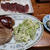 筍入り豆腐ハンバーグ。鰹の刺身。湯抜き事件