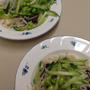 ８月前半の教室は、手打ち麺と肉みそでジャージャー麺