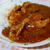 インスタント麺のカレー粉末でカレーライス