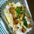 朝から　チョッ速　「　親　子　丼♪　」　唐揚げで作るけん、ばりジューシーじゃけん♪♪♪