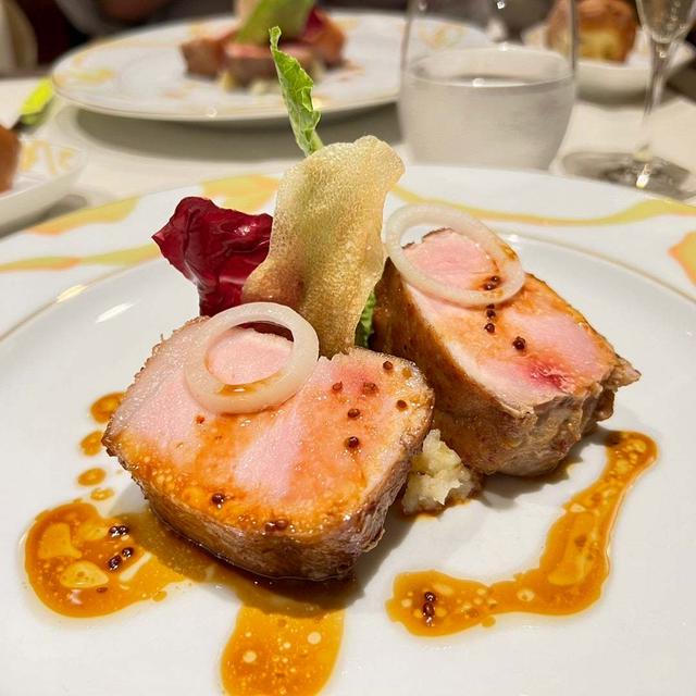フランス映画の後は、フレンチランチ『ル サロン ジャックボリー 』♡